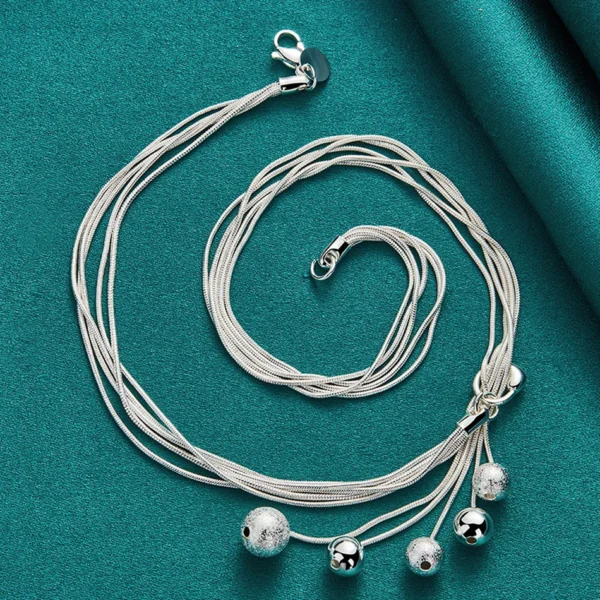 Serene Bead Necklace - Image 2