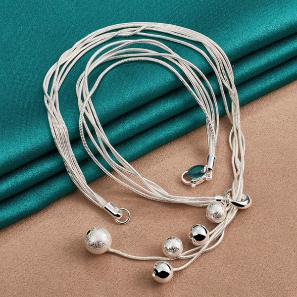 Serene Bead Necklace - Image 4