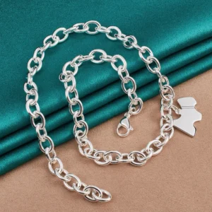 Trinity Heart Necklace